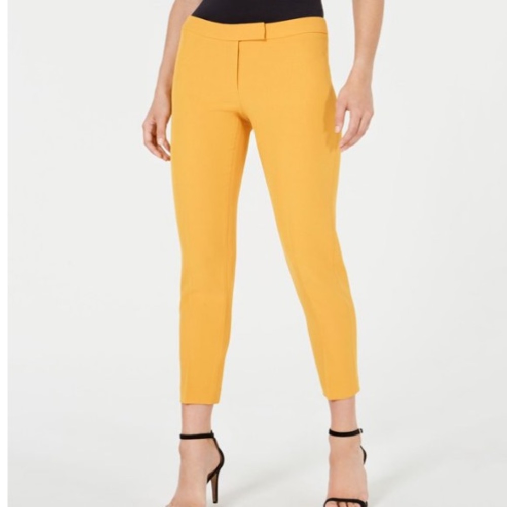 Mustard Yellow Anne Klein Dress Pants